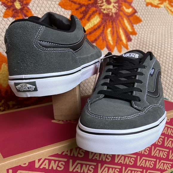 Vans Bearcat Charcoal/White/Black Men’s sneakers - Picture 10 of 16